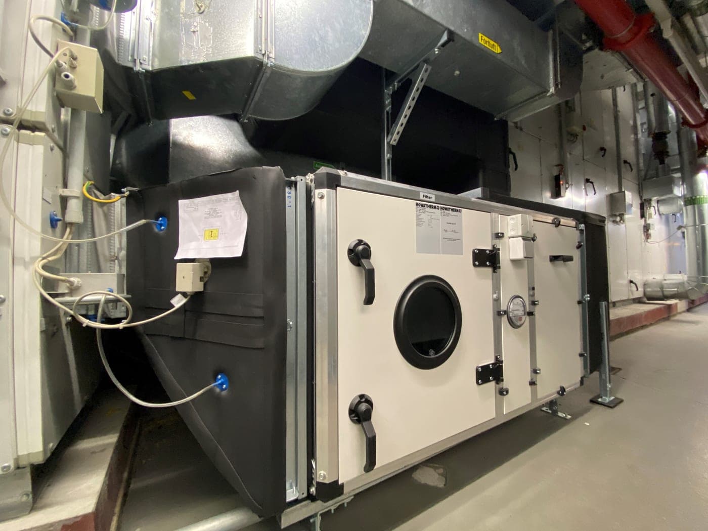 RLT-Gerät mit Filtersanierung – TASG Haustechnik